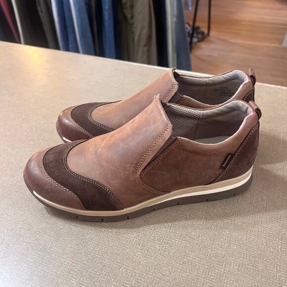 Bionica Talma Brown Leather Slip on Shoes women's size 10 - Picture 1 of 9